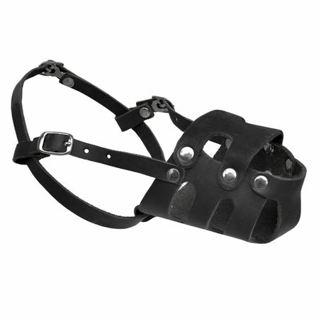 Ошейники, шлейки Tappi амуниция Намордник кожаный 