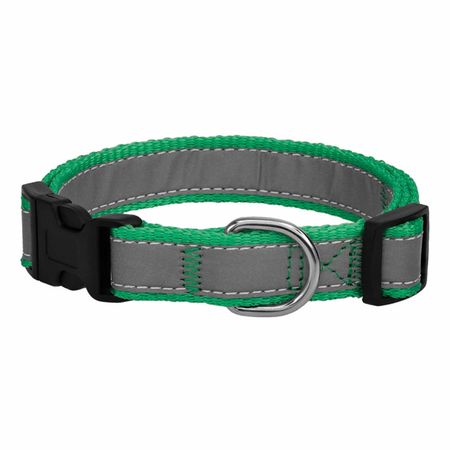 Ошейники, шлейки Tappi амуниция Ошейник для собак  со светоотражающей лентой 