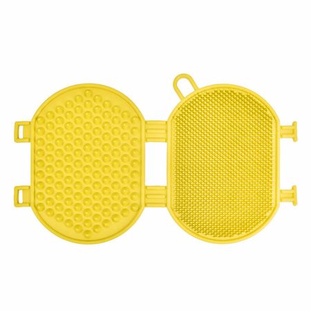 Для дома Yami Yami гигиена Массажная щетка для расчесывания, желтая (110 г)