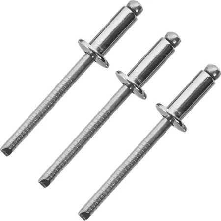 Заклепка вытяжная нержавеющая сталь 4.8x12 мм 50 шт. высокопроизводительные многосетчатые алгоритмы строительной механики тонкостенных конструкций