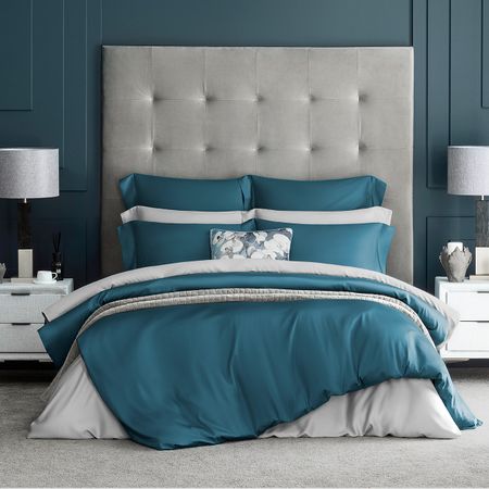 Комплект постельного белья Togas Сенса бирюзовый Полуторный