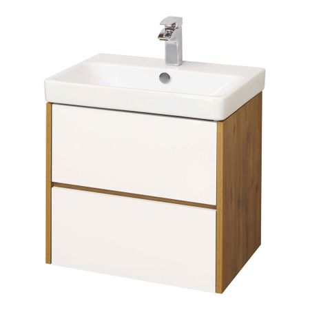 Тумба под раковину Aquaton Сканди 70 см подвесная белая/дуб рустикальный (1A251801SDZ90) адриана мэзер убивая ноябрь