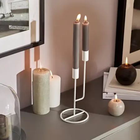 Подсвечник Фейерверк 24 см цвет белый елена михайловна тихомирова тесты по предмету окружающий мир 4 кл ч 1 к уч плешакова 21 23 изд мумк тихомирова фгос