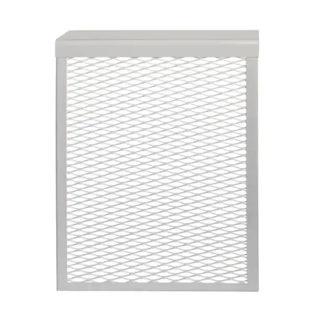 Экран на батарею 7 секций 62x66x15 см белый