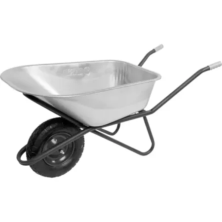 Тачка садовая Павловская заря 1 колесо максимальная нагрузка 200 кг 115 л сталь роликовое колесо 10x40x10 мм в комплекте с подшипником 6000zz 5 шт