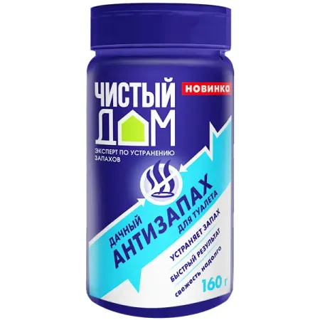 Средство для удаления запаха Антизапах для дачных туалетов Лимон порошок 160 г чай lipton лимон 1 5л