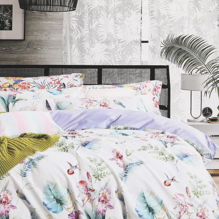 Постельный комплект Wonne Traum elegance colibri полуторный наглядно дидактический комплект конструирование… 5 6 лет нагтемугвдоо фгос до н 4 упаковка