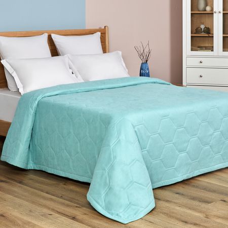 Покрывало Tavolozza, голубое покрывало cottonika прага 225х245см голубое арт ппрага 79голуб