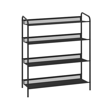 Подставка для обуви ЗМИ Женева 24 черная 65х26х79,5 см