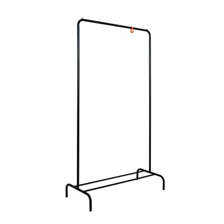 Вешалка гардеробная ЗМИ Радуга черная 82х39х150 см