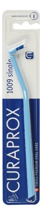 Монопучковая щетка Single & Sulcular 1009 9мм: Голубая