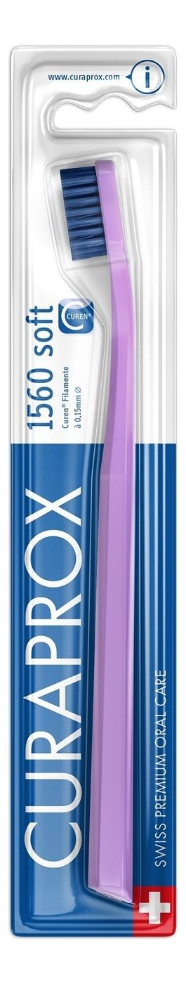 Зубная щетка Soft CS 1560 0,15мм: Сиреневая