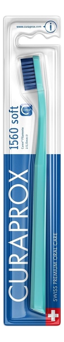 Зубная щетка Soft CS 1560 0,15мм: Бирюзовая