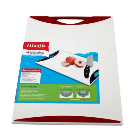 Доска кухонная Atlantis Volta 37x25см доска разделочная todelia 37 5х24см с контейнером бамбук пластик