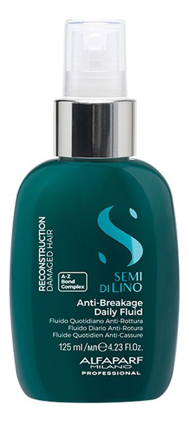 Флюид для поврежденных волос Semi Di Lino Reconstruction Anti-Breakage Daily Fluid 125мл бутылочка с силиконовой соской из полипропилена с 0 мес anti colic philips avent 125мл scy100 01