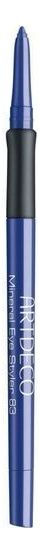 Минеральный карандаш для век Mineral Eye Styler 0,4г: 83 Blue Ocean карандаш для глаз artdeco mineral eye styler минеральный тон 95