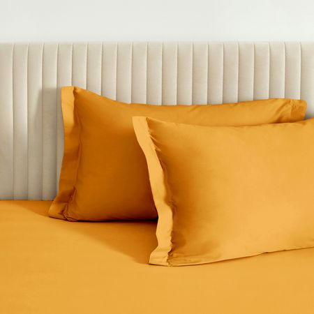 Комплект наволочек Апельсиновый/Orange с ушками