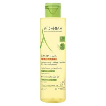 Масло очищающее смягчающее Exomega A-derma/А-дерма 200мл (с24606)