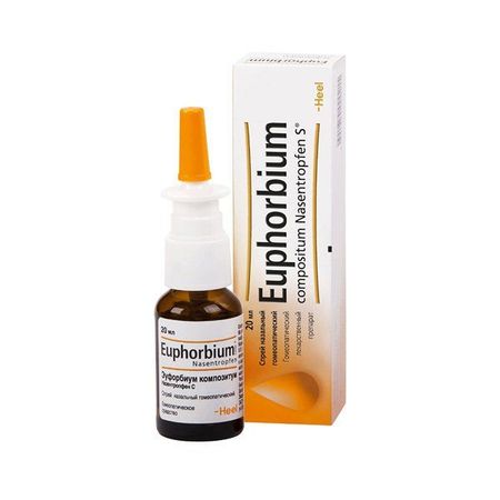 Эуфорбиум композитум Назентропфен С спрей назальный гомеопатический 20мл