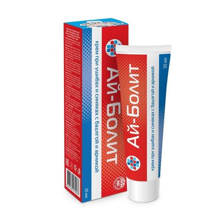 Крем при ушибах и синяках Ай-Болит 30мл