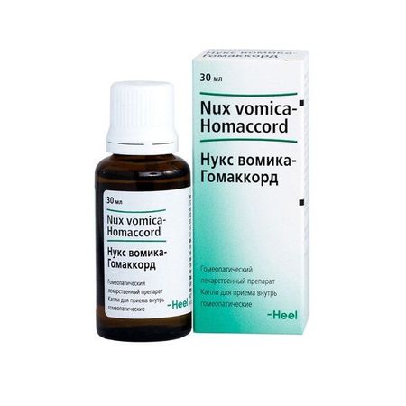 Нукс вомика-Гомаккорд капли для приема внутрь гомеопатические 30мл