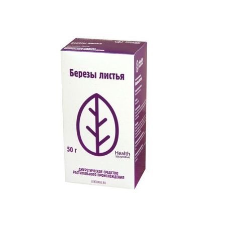 Березы листья пачка 50г