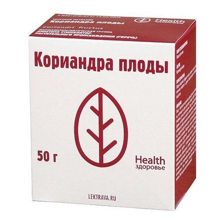 Кориандр плоды пачка 50г