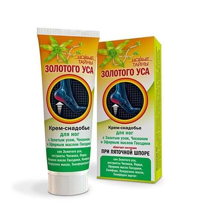 Крем-снадобье при пяточной шпоре Новые тайны Золотого уса 75мл туфте микельсен ида альма френг и новые тайны