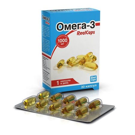 Омега-3 RealCaps капсулы 1400мг 30шт