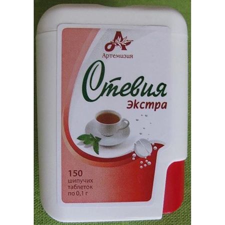 Заменитель сахара Стевия Экстра таблетки шипучие 100мг 150шт