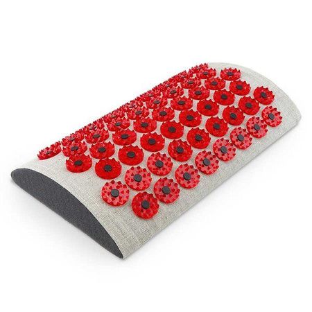 Иппликатор Кузнецова тибетский магнитный, валик для поясницы красный юлия никитична кузнецова ирочка