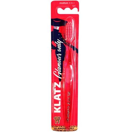 Щетка зубная для девушек Glamour only средняя Klatz