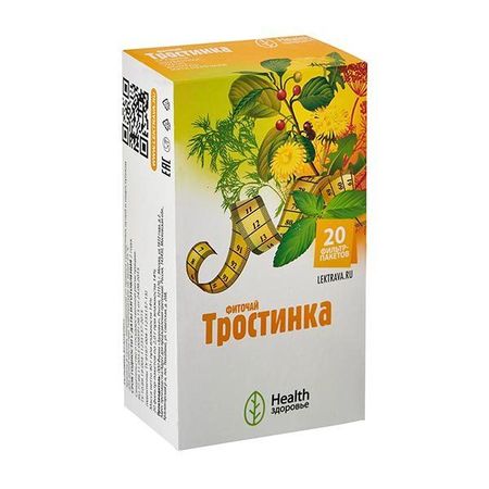 Фиточай тростинка Health Здоровье фильтр-пакет 2г 20шт