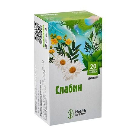 Слабин Health Здоровье фильтр-пакет 2г 20шт