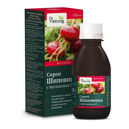 Шиповник с витамином С Dr.Vistong/Др.Вистонг сироп 150мл