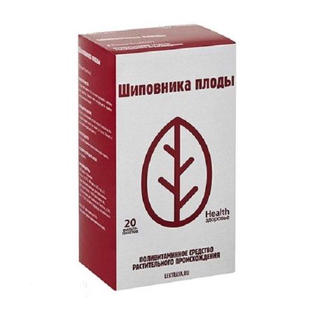 Шиповника плоды порошок фильтр-пакет 1,5г 20шт