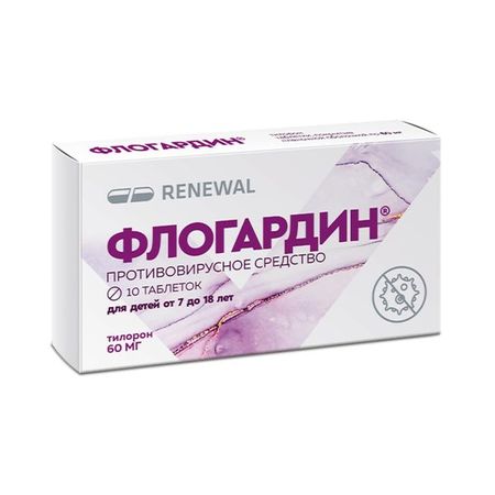 Флогардин таблетки покрытые п/о 60мг 10шт