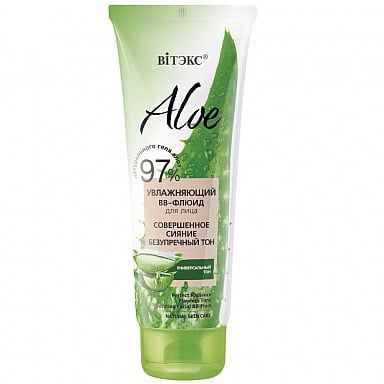 BB-флюид для лица увлажняющий Совершенное сияние. Безупречный тон Витэкс Aloe 97% 50мл