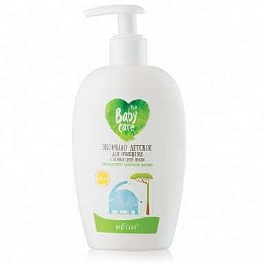 Мыло-Эко детское для очищения с первых дней жизни Baby Care Белита 260 мл