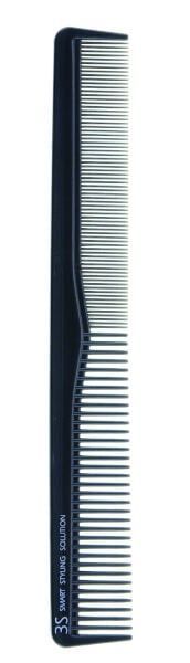 Гребешок для волос Парикмахерский прямой Prof line Inter-Vion картонка 4 разворота петушок гребешок