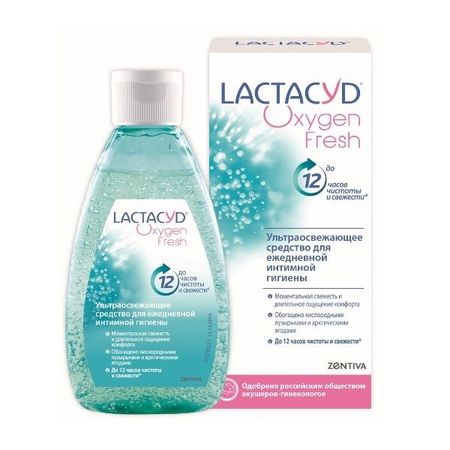 Гель для ежедневной интимной гигиены Oxygen Lactacyd/Лактацид фл. 200мл
