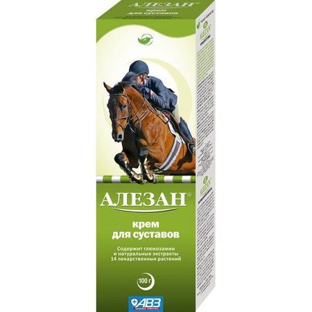 Алезан крем для суставов для лошадей 100г