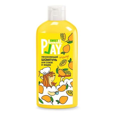 Шампунь для собак и кошек увлажняющий тропический манго Animal Play Sweet 300мл