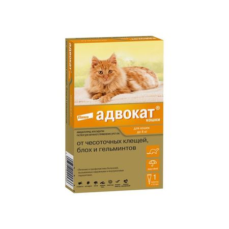 Адвокат капли на холку для котов весом до 4кг 0,4млх1шт игорь васильевич гранкин адвокат судья прокурор