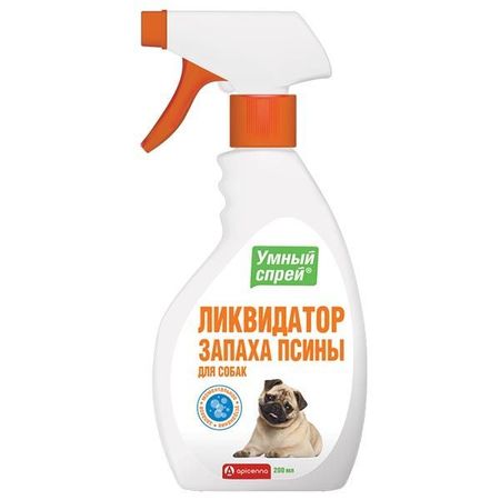 Умный спрей Ликвидатор запаха псины для собак 200мл