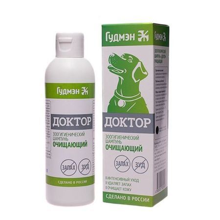 Шампунь для собак очищающий Доктор Гудмэн 200мл джо гудмэн нас связала любовь