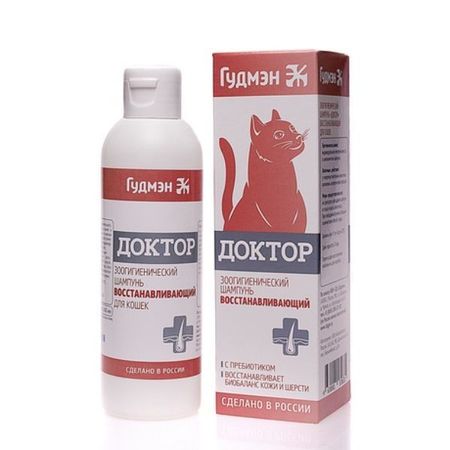 Шампунь для кошек восстаналвивающий Доктор Гудмэн 200мл