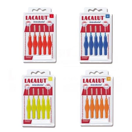 Ершики межзубные цилиндрические Interdental Lacalut/Лакалют 5шт р.M