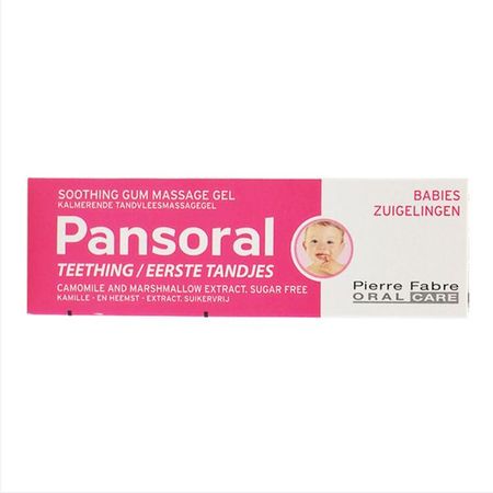 Пансорал Первые зубы гель для полости рта детский 15г