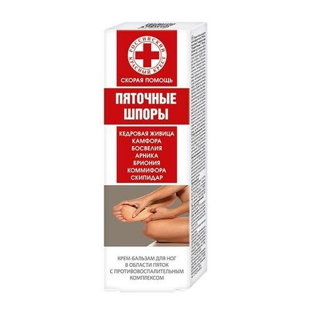 Крем-бальзам для пяток Пяточные шпоры Скорая Помощь 100мл
